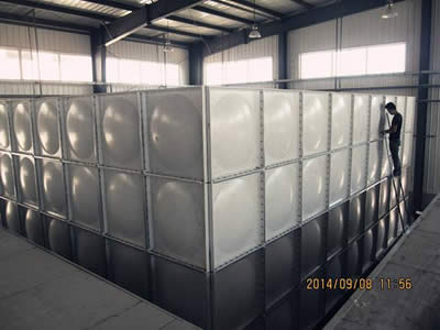 惠山玻璃钢拼装水箱